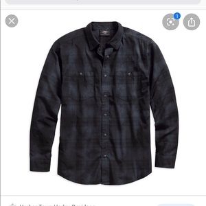 Men’s Harley-Davidson XL long sleeve snap down